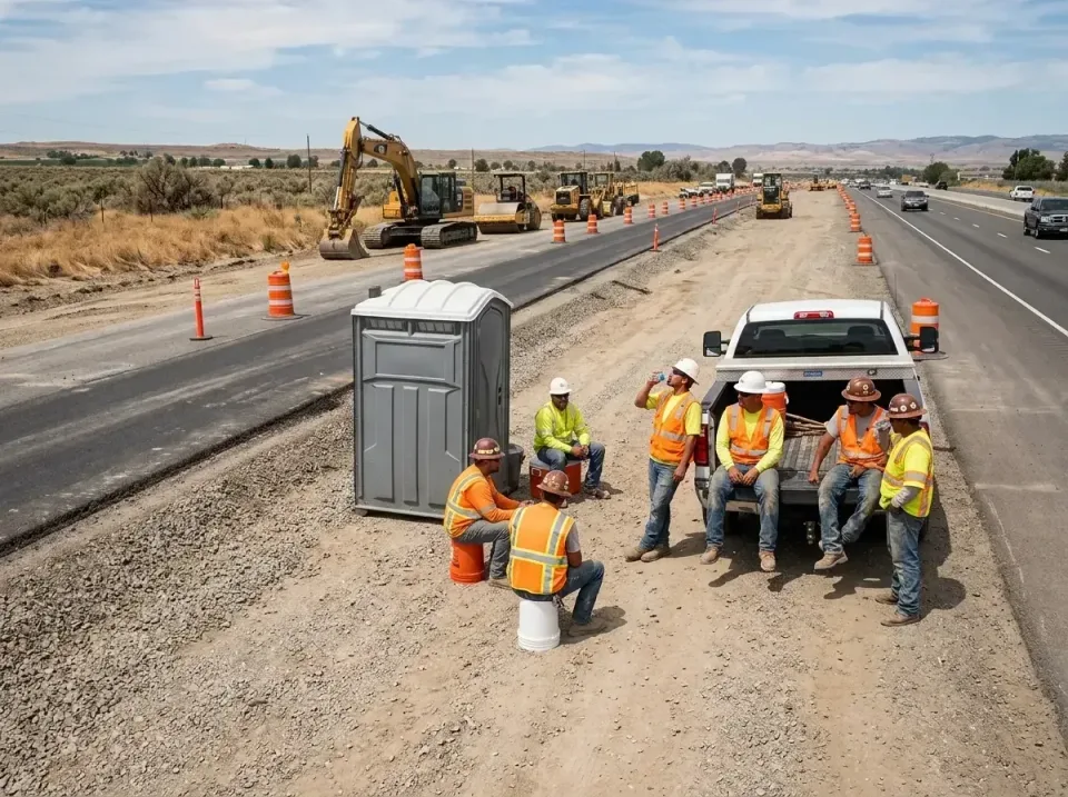 highway-road-construction-crew-007 — frequently asked questions, Porta Potty and Restroom Rentals in Tontitown, AR